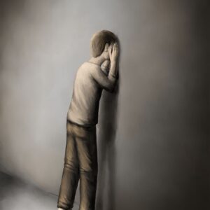 Silent-Art Gemälde 2024-11-09 - An der stillen Wand