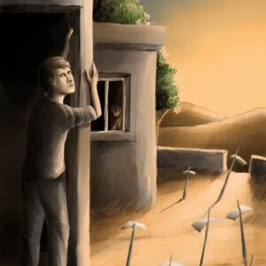 Am Rand des gelben Feldes - Silent-Art-2025-05-004