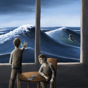 Meer hinter Fenstern - Silent-Art-2025-05-008