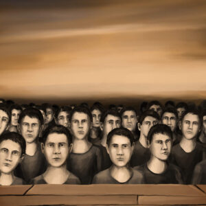 Gesichter unter weitem Himmel - Silent-Art-2025-08-002